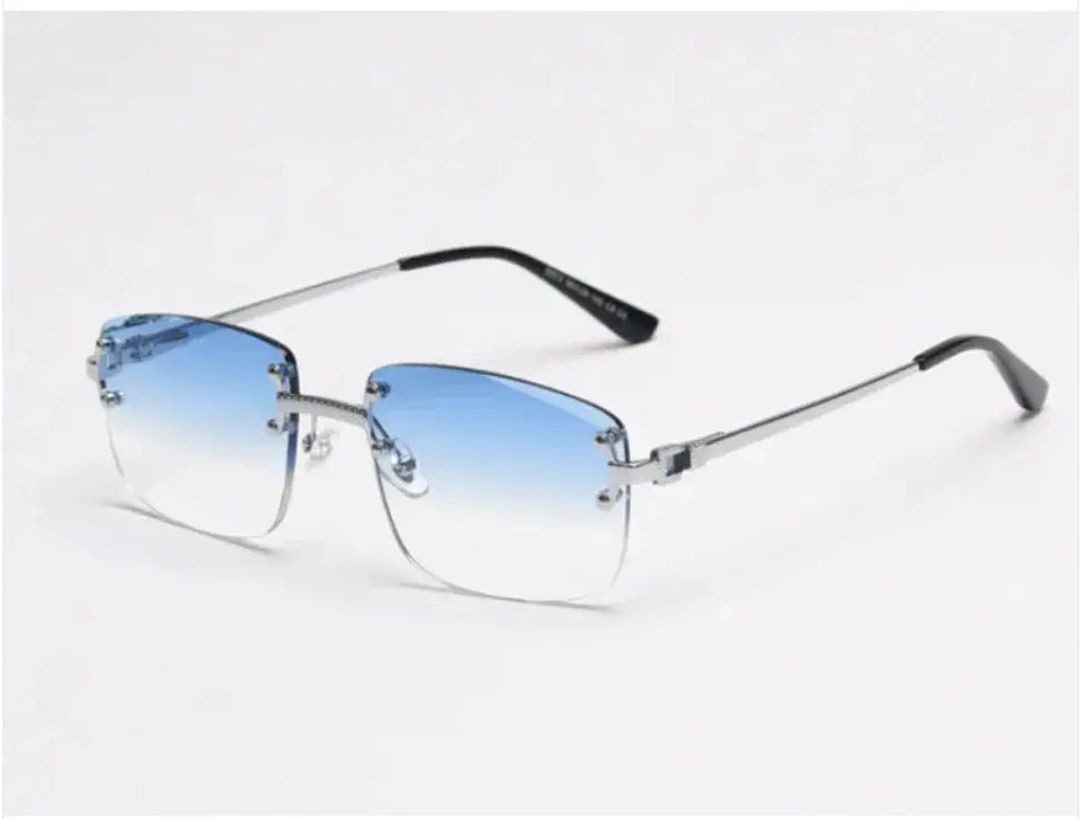Volleria Flex-Hinge Rimless Sunglasses Volleria