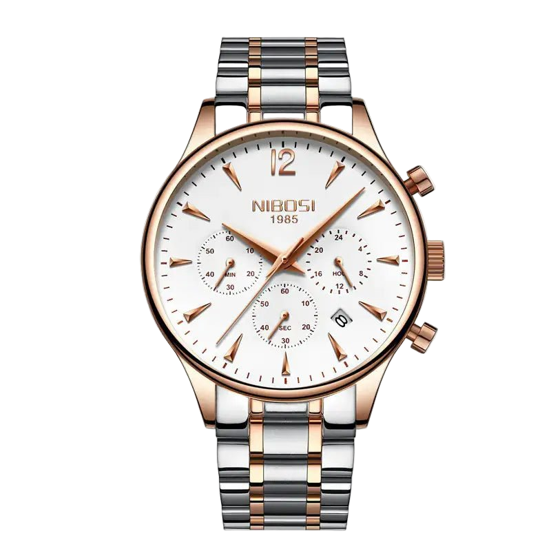 Volleria Slink Waterproof Unisex Quartz WatchWomen WatchVolleriaVolleria1775389035345608705Black and silverVolleria Sleek Waterproof Unisex Quartz Watch Volleria