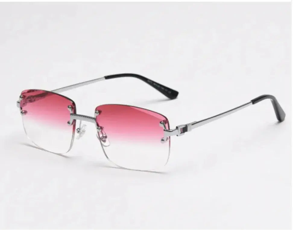 Volleria Flex-Hinge Rimless Sunglasses Volleria