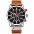 CURREN Brand Watch Men Leather Sports Watches Men&