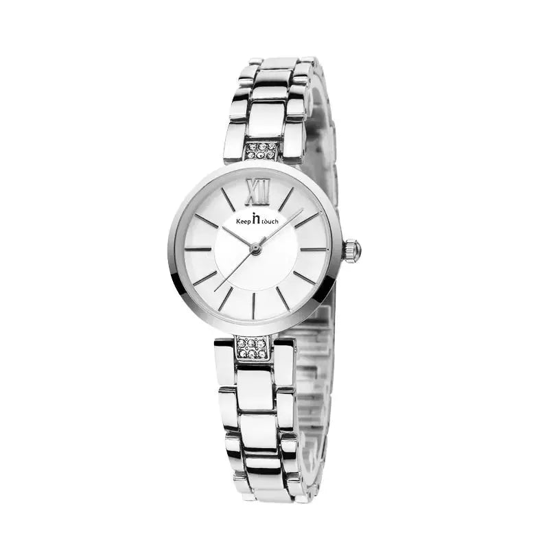Volleria  Diamond Quartz Bracelet Watch Volleria