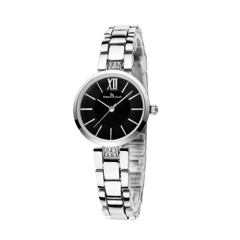 Volleria  Diamond Quartz Bracelet Watch Volleria