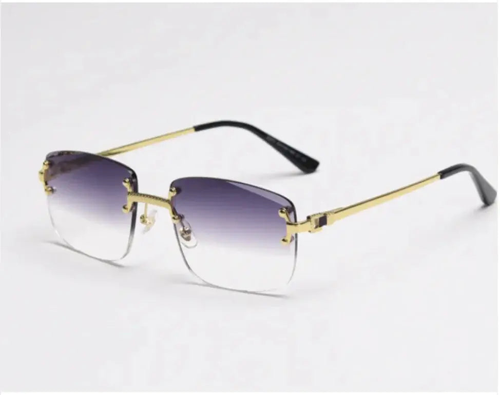 Volleria Flex-Hinge Rimless Sunglasses Volleria