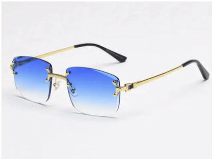 Volleria Flex-Hinge Rimless Sunglasses Volleria
