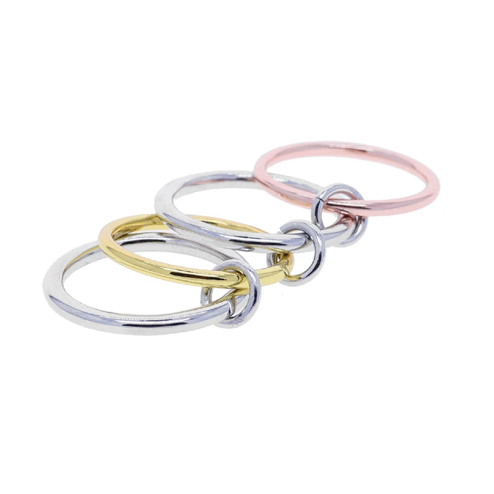2026 New Spinelli Stacking Engagement Rings For Women Iced Out Micro Paved 5A CZ Mix Color Multi Pieces Stack Finger Jewelry Volleria