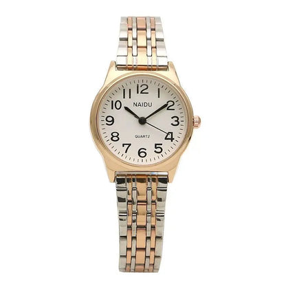 Luxury Brand Women Watch Fashion Number Stainless Steel Quartz Wristwatch Simple Elegant Ladies Clock Reloj Mujer Dropshipping Volleria