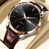 OLEVS 2935 Men Quartz Watch Dual Calendar Luminous Classic Business Watch For Men Fashion Original Waterproof Dress Wristwatch Volleria