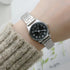 Luxury Brand Women Watch Fashion Number Stainless Steel Quartz Wristwatch Simple Elegant Ladies Clock Reloj Mujer Dropshipping Volleria