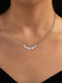 1.7ct Moissanite Necklace for Woman 925 Sterling Sliver Diamond Pendant Plated Platinum Engagement Wedding Jewely New Volleria