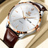 OLEVS 2935 Men Quartz Watch Dual Calendar Luminous Classic Business Watch For Men Fashion Original Waterproof Dress Wristwatch Volleria