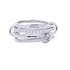 2026 New Spinelli Stacking Engagement Rings For Women Iced Out Micro Paved 5A CZ Mix Color Multi Pieces Stack Finger Jewelry Volleria