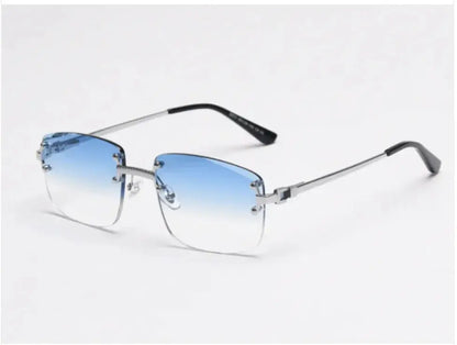 Volleria Flex-Hinge Rimless Sunglasses Volleria