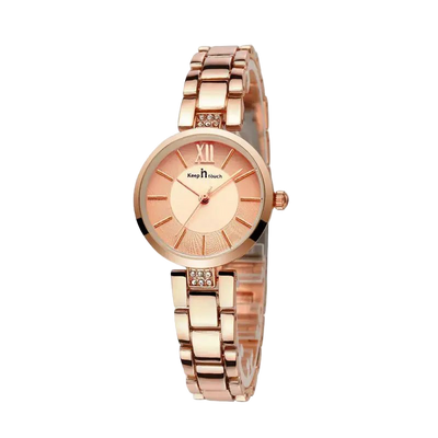 Volleria  Diamond Quartz Bracelet Watch