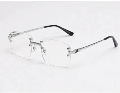 Volleria Flex-Hinge Rimless Sunglasses Volleria