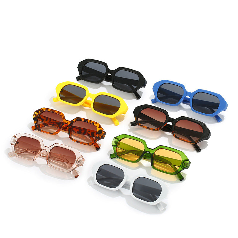 2022 UV400 Polygon Sunglasses Volleria