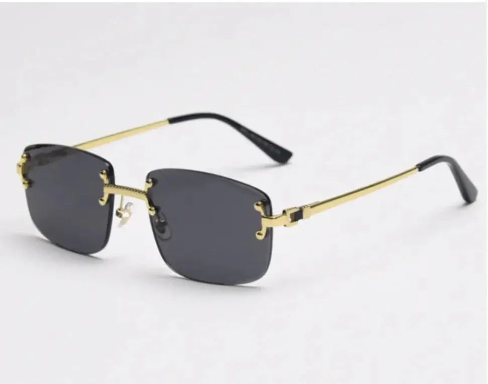 Volleria Flex-Hinge Rimless Sunglasses Volleria