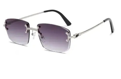 Volleria Flex-Hinge Rimless Sunglasses Volleria